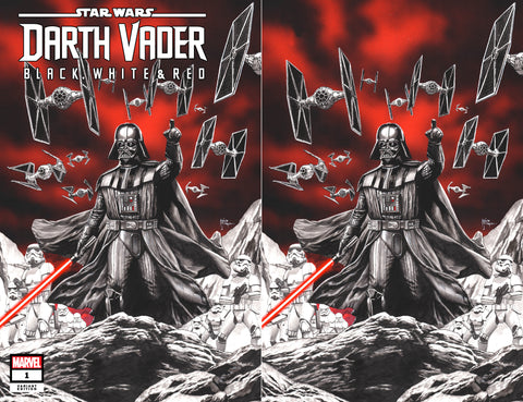 Star Wars: Darth Vader: Black, White and Red #1 - CK Shared Exclusive - DAMAGED COPY - Mico Suayan