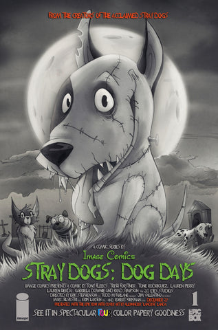 Stray Dogs: Dog Days #1 - Exclusive Variant - Frankenweenie Homage - Alexander Landa