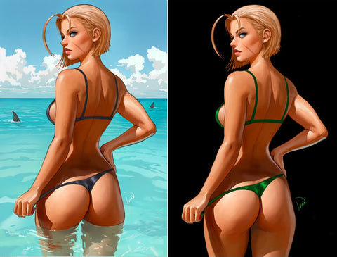 Street Fighter and Friends Swimsuit Special #1 2025 - Exclusive Variant - Ivan Talavera