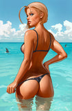 Street Fighter and Friends Swimsuit Special #1 2025 - Exclusive Variant - Ivan Talavera
