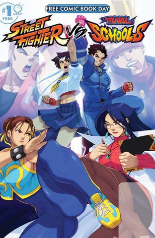 Street Fighter vs. Rival Schools #1 - FCBD 2025 - Tovio Rogers