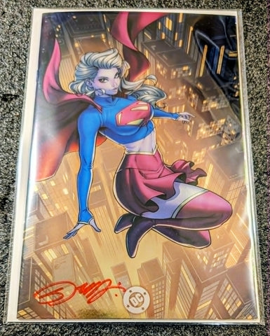 Supergirl #11 - SIGNED FOIL CK Shared ALPHA Exclusive - Sorah Suhng