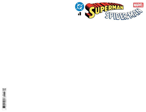 DC/Marvel: Superman/Spider-Man #1 - Cover Z - 03/25/26 - Blank