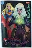 DC/Marvel Superman/Spider-Man #1 - SIGNED FOIL CK Shared ALPHA Exclusive - Nathan Szerdy