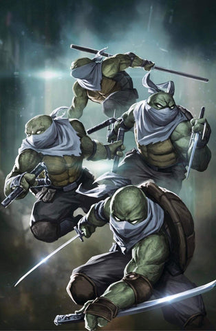 Teenage Mutant Ninja Turtles: The Armageddon Game #1 - Exclusive Variant - DAMAGED COPY - Skan Srisuwan