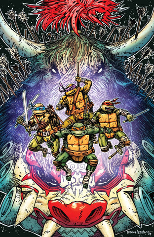Teenage Mutant Ninja Turtles #13 - 1:25 Ratio Variant - Ben Bishop