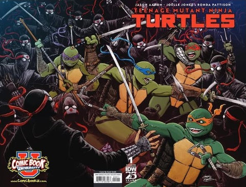 Teenage Mutant Ninja Turtles #1 - Exclusive Wraparound Variant - Gavin Smith