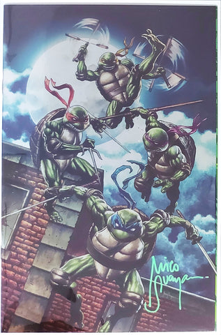 Teenage Mutant Ninja Turtles #1 - NYCC Foil Exclusive - SIGNED - Mico Suayan