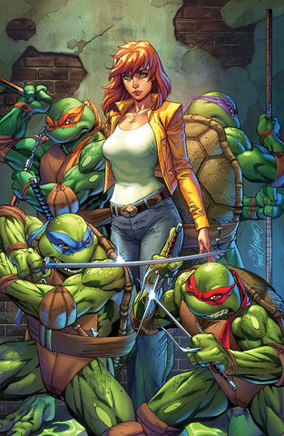 Teenage Mutant Ninja Turtles #20: 300th Issue Special - 1:200 Ratio Variant - J. Scott Campbell