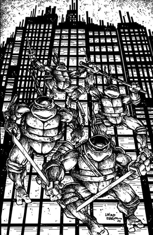 Teenage Mutant Ninja Turtles #20: 300th Issue Special - 1:25 Ratio Variant - Kevin Eastman, Peter Laird