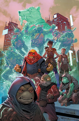 TMNT: The Last Ronin: Lost Day (One-Shot) - DAMAGED COPY - 1:100 Ratio Variant - Isaac & Esau Escorza