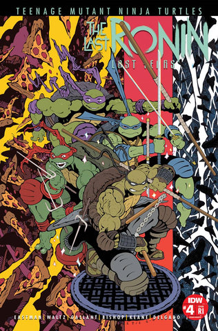 TMNT: The Last Ronin: The Lost Years #4 - 1:25 Ratio Variant - Tradd Moore