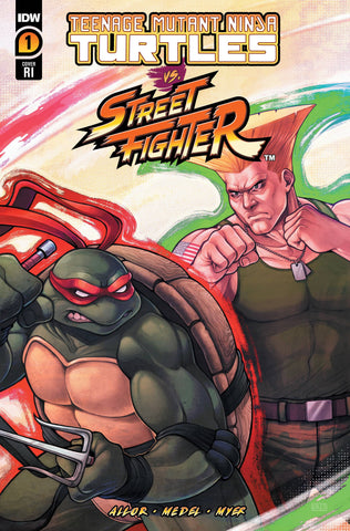 Teenage Mutant Ninja Turtles vs Street Fighter #1 - 1:50 Ratio Variant - Elizabeth Beals