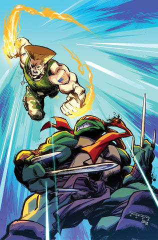 Teenage Mutant Ninja Turtles vs Street Fighter #3 - 1:250 Ratio Variant - Khary Randolph