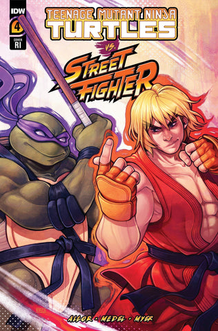 Teenage Mutant Ninja Turtles vs Street Fighter #4 - 1:50 Ratio Variant - Elizabeth Beals