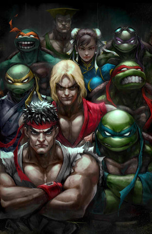 Teenage Mutant Ninja Turtles vs Street Fighter #5 - CK Shared Exclusive - Ivan Tao