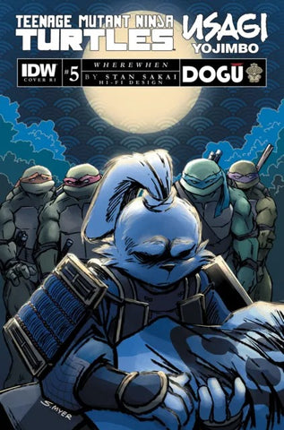 Teenage Mutant Ninja Turtles/Usagi Yojimbo: WhereWhen #5 - 1:10 Ratio Variant - Sarah Myer