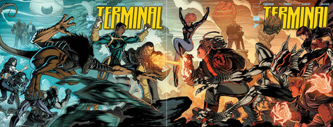 Terminal #1 - Connecting Wraparound Covers A & B - 07/22/26 - Andy Kubert, Dave McCaig