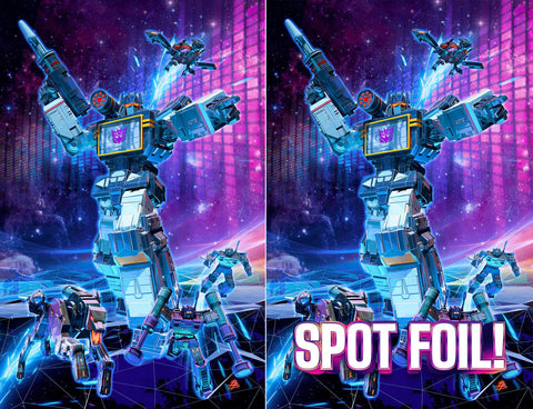 Transformers #24 - SPOT FOIL Exclusive Variant - Björn Barends
