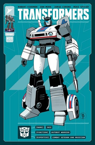 Transformers #25 - 1:50 Ratio Variant - Dan Mora, Andres Juarez