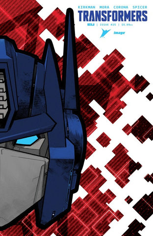 Transformers #25 - Wraparound Die-Cut Foil Cover K - John Amor