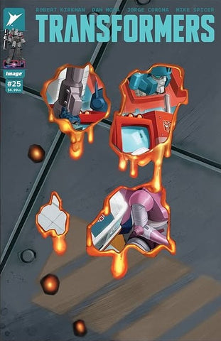 Transformers #25 - Die-Cut Cover K - Eric Canete