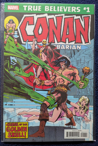 True Believers: Conan: Curse of the Golden Skull #1 - Neal Adams