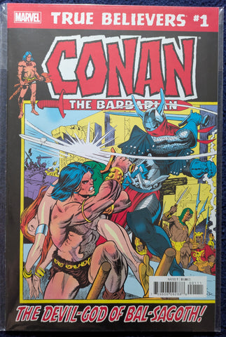 True Believers: Conan: Devil-God Of Bal-Sagoth #1 - Gil Kane
