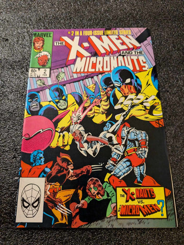 X-Men and the Micronauts #2