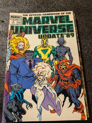 Official Handbook of the Marvel Universe Update '89 #3