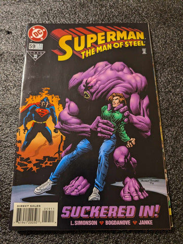 Superman: The Man of Steel #59