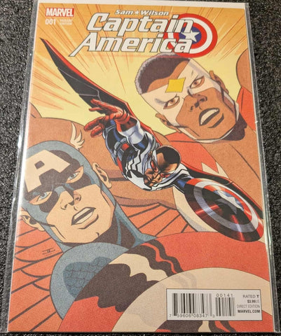 Captain America Sam Wilson #1 - 1:50 Ratio Variant - John Cassaday