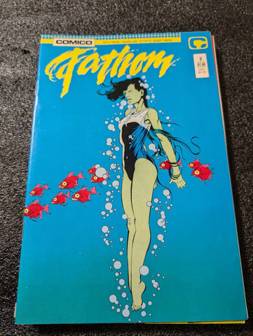 Fathom 1st Series Comico #3