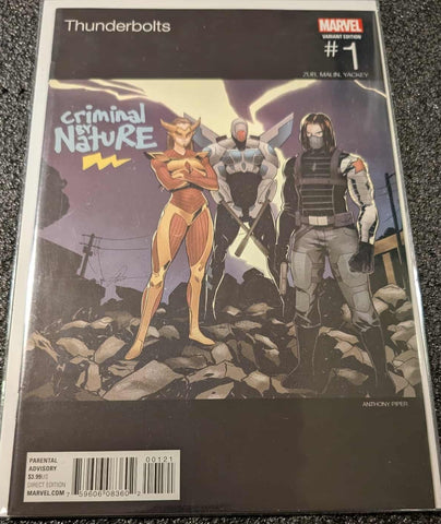 Thunderbolts #1 (2016) - Anthony Piper