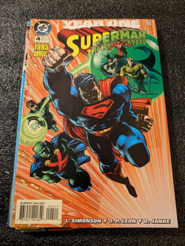 Superman The Man of Steel Annual #4