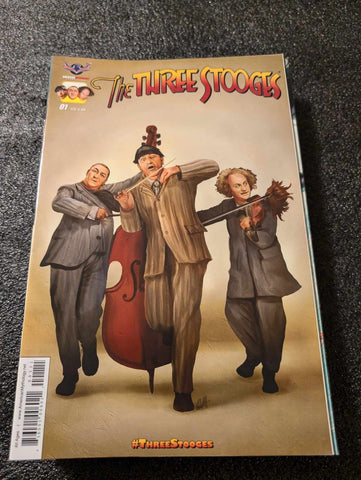 Three Stooges: The Boys are Back #1 - A Cover