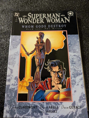 Superman Wonder Woman Whom Gods Destroy #1