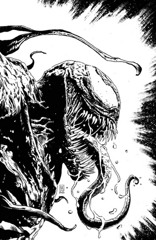 Venom #28 & #29 - Exclusive Sketch Variants - Valerio Giangiordano