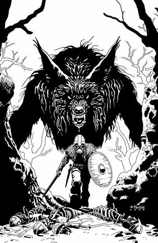 Viking Moon #1 - 1:25 Ratio Variant - Marcelo Frusin