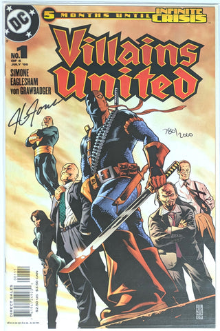 Villains United #1 - SIGNED by J.G. Jones