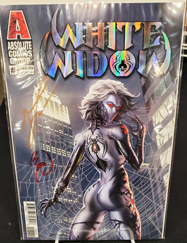 White Widow #1 - SIGNED - Benny Powell, Jamie Tyndall