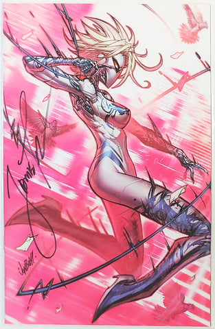 White Widow #2 - Exclusive Variant - SIGNED by Creator Jamie Tyndall - Jonboy Meyers