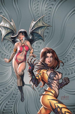 Witchblade/Vampirella #1 - 1:50 Ratio Variant - Joseph Michael Linsner