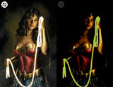 Wonder Woman #25 - NYCC Glow-in-the-Dark and FOIL CK Shared ALPHA Exclusive - Carla Cohen