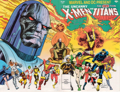 Uncanny X-Men and New Teen Titans #1 - Wraparound - Walt Simonson
