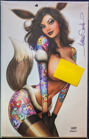 Zirty GirlZ #3 - SIGNED "Foxy" Exclusive (w/FOIL Option) - Nathan Szerdy
