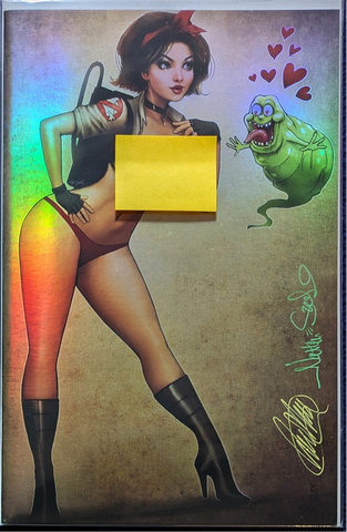 Zirty GirlZ #3 - SIGNED "Busted" FOIL Exclusive - Nathan Szerdy, Anna Zhuo