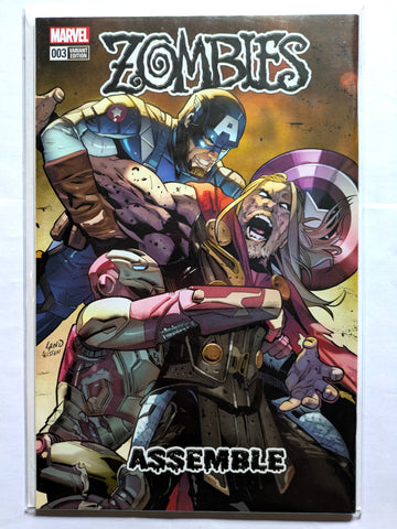 Zombies Assemble #3 - 1:25 Ratio Variant