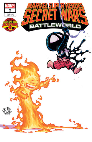 Marvel Super Heroes Secret Wars: Battleworld (2023) #2 - Variant Cover - Skottie Young