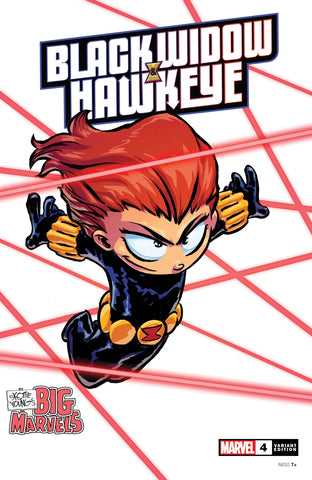 Black Widow & Hawkeye (2024) #4 - Variant Cover - Skottie Young